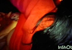 Wow, for her birthday, I surprise her with a massive creampie in her tight ass!