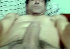 C�lio Borba teases with his big cock sensually