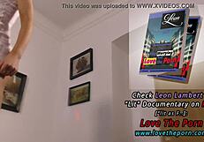 damn, i caught this upskirt blonde model on voyeur webcam