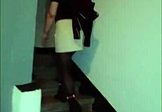 Femdom In Leather Catsuit