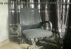 Gay masturbates with banana