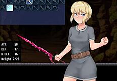 alissa explores a monster-filled cavern for her lost things, big ass adventure ep1 😈