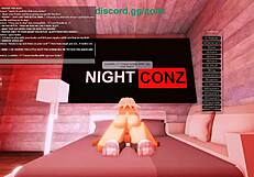 Blonde rides big black cock in doggystyle blowjob