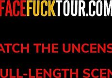 Face fuck tour - huge dick threesome throath pie for petite 18+ latinas