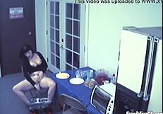 Busty Slut Indulges In Food Fetish Masturbation On Cam