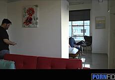 Pornfidelity sloan harper gets pounded by chad's big cock. Curvy african babe covered in jizz