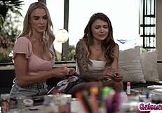 Wow This Is Pretty Amazing Adria Rae And Emma Hix - Two Of The Most Beautiful Women On This Planet Are Having Their 1st Lesbian Sex Scene Ever