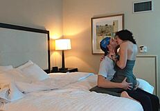 Intense Tattooed Kissing Session