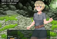 alissa explores a monster-filled cavern for her lost things, big ass adventure ep1 😈