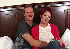 Sex Crazed Amateur Couple Licks, Fucks In Missionary And Cowgirl