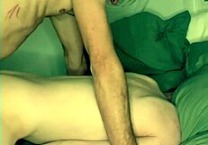 Straight blue collar guy with tattoos experiences his first gay encounter at a party