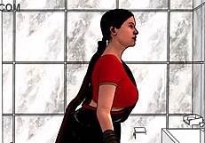 Dever bhabhi gets double penetration in hot Indian scene