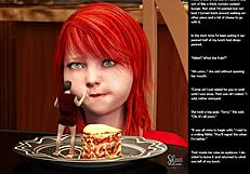 Watch this small gesture in episode 21 of 3D cartoon sex