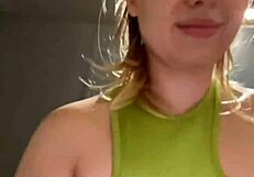 Young amateur's close-up big ass anal fuck with big black cock, masturbating pussy to cum