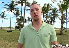 Hot gay scenes in a bear porn movie