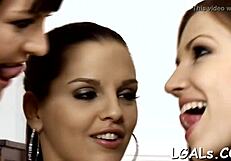 Teen Lesbian Action Explodes in Wild Bedroom Encounter!