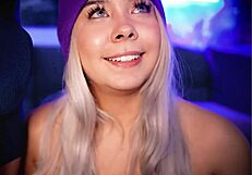 Chubby Blonde Colombian Loves Boyfriends Cock!