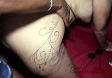 Melissa drags the guy for a blowjob