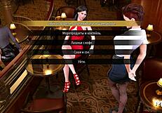 anime girl swallows cock