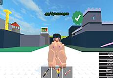 Horror holka se nechá tvrdě vyjebat v Roblox Condo Mystery