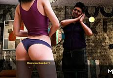 anime girl swallows cock