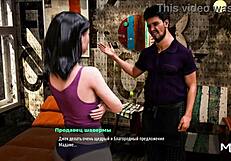 anime girl swallows cock