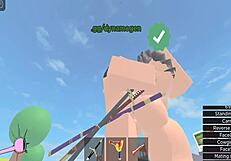 Horror Girl Gets Fucked Hard in Roblox Condo Mystery