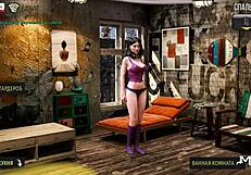 anime girl swallows cock