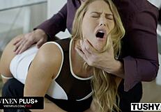 vixenplus showcases teen carter cruise taking it deep with sodomy. her wild ride includes intense doggystyle.