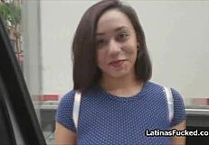 I interviewed this cute latina amateur who gave an amazing blowjob and got fucked hard