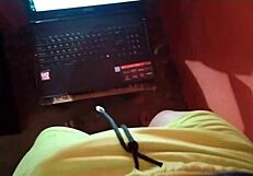 I have sex while my neighbor is listening and he is into hentai