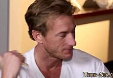 Blonde Masseuse Delivers Intense Facial!