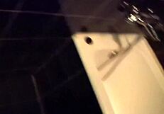 Girl in bathroom gets tight teen 18+ cunt fucked