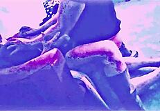 cuckie donnie slurps creampie while his dickie gets slapped hard