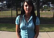 super lovely dark haired girl fucked in van doggy missionary cowgirl