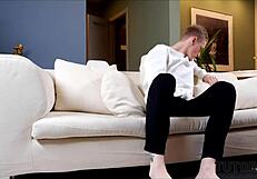 Slutty Tutor In Stockings, 'Are You Seducing Me, Naughty Student?' During Doggystyle Lesson