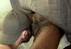 Amateur Gay Man Swallows After Deepthroat Blowjob at Gloryhole