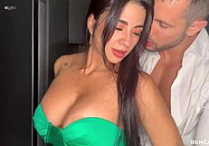 Celebrating with Silvana's Deepthroat Skills