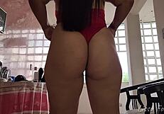 Enjoy oiled and worshiped ass in various angles and poses