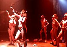 yo, check this nudist theater protest show!