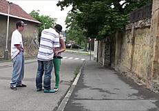 street fucking in public with pretty alexis crystal