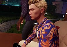 House party first impressions at anime hentai game