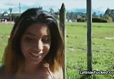 Super Cute Latina Amateur Sucks Cock On Her First Casting!