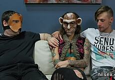 Kinky Teen Taken to Anal Loony Bin for Brutal Therapy