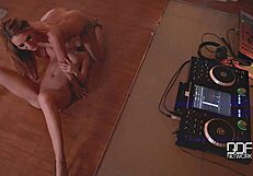 Party Couple Enjoys Hot Threesome with DJ Lynna Nilsson