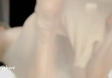 Naked Colombian Youngster Teases In Torn Stockings