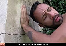 Latinleche - Latino Cuties with Tattoos Banging Hard by the Pool. First Time Turns Wild!