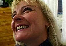 Blonde Mature Bombshell Sucks and Fucks My Cock Like Crazy!