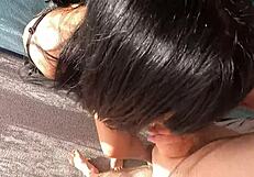 big ass milf gets bold blowjob and doggystyle pounding