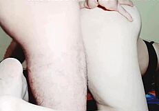 Fingering clear pussy